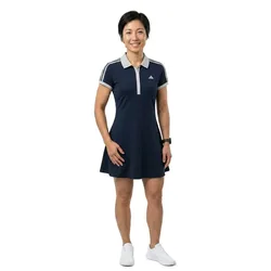 Tennis Classics Short Sleeve Dress Legend Ink XS