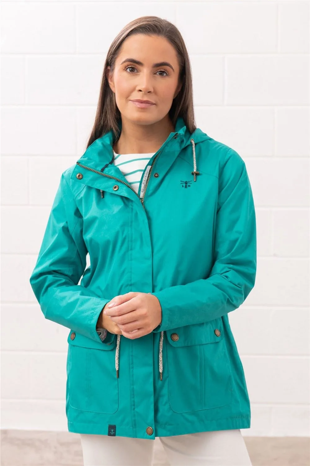Willow Womens Waterproof Jacket - - Size: 12 - Lighthouse - FashionsVida