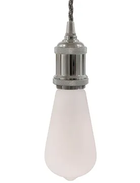 Cables Lampe Suspendue Sans Ampoule Vintage Chrome One Size - Creative - FashionsVida