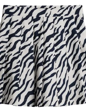 Skirt Adina Print, beige/navy xs - J.lindeberg - FashionsVida