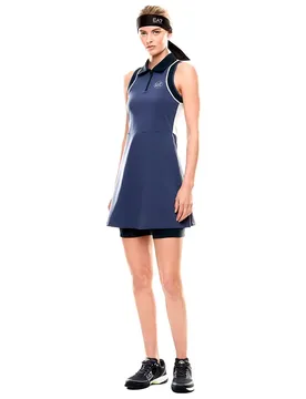 Ea7 Vestito Senza Maniche 7w000560_af19155 Armani Blue / Deep Cob M