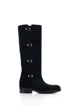 CHANTAL Stivali in pelle NERO 36 - Chantal - FashionsVida