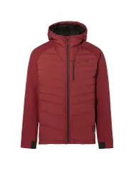 Chaqueta híbrida para hombre Elope con capucha rojo oscuro S