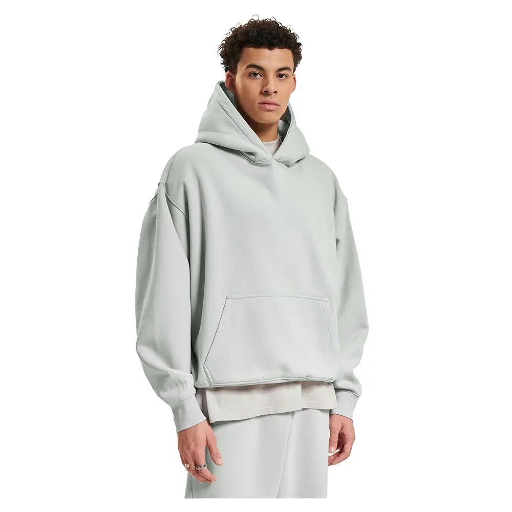 Sweat à Capuche Grey Washed 2XL - Def - FashionsVida