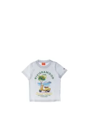 SUN68 T-shirt girocollo PANNA 10A