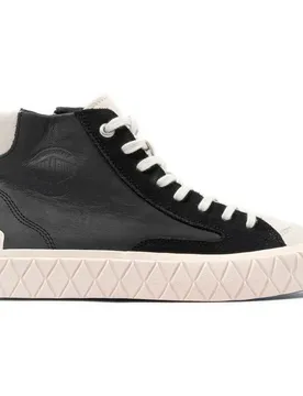 Stivali Palla Ace Chukka Suede Black / Marshmallow EU 36