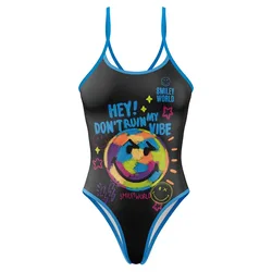 Smiley World Festival Swimsuit Light Brown S Women