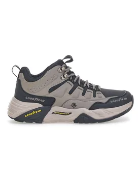 Sneakers Mid Cut Beige s 31043 45 - Goodyear - FashionsVida