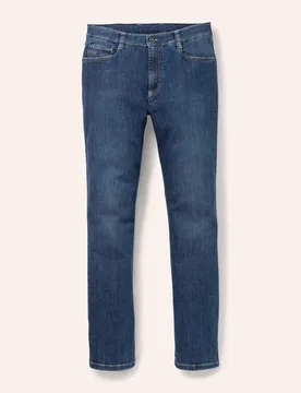 Extraglatt Flex Jeans Comfort Fit, Comfort Fit#normale Größen#schlanke Größen#untersetzte Größen, Farbe Blau, 32, bügelfrei & pflegeleicht bequ - Walbusch - FashionsVida