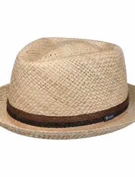 Montavero Diamond Straw Hat by - nature-brown - Female - Size: M (56-57 cm) - Lipodo - FashionsVida