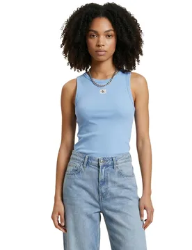 Damen Tank-Tops Azurblau 508810