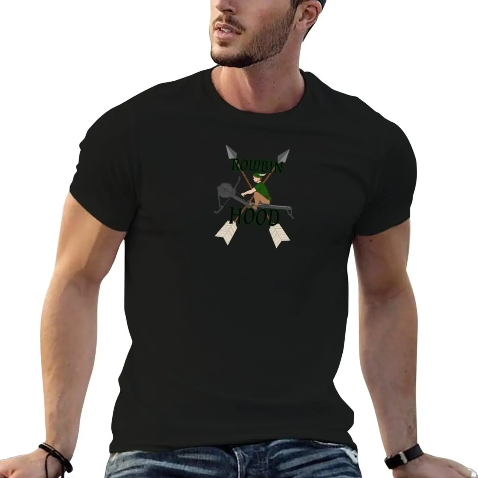 Rowbin Hood T-Shirt Large Size Basic Casual T-Shirt - Aliexpress - FashionsVida
