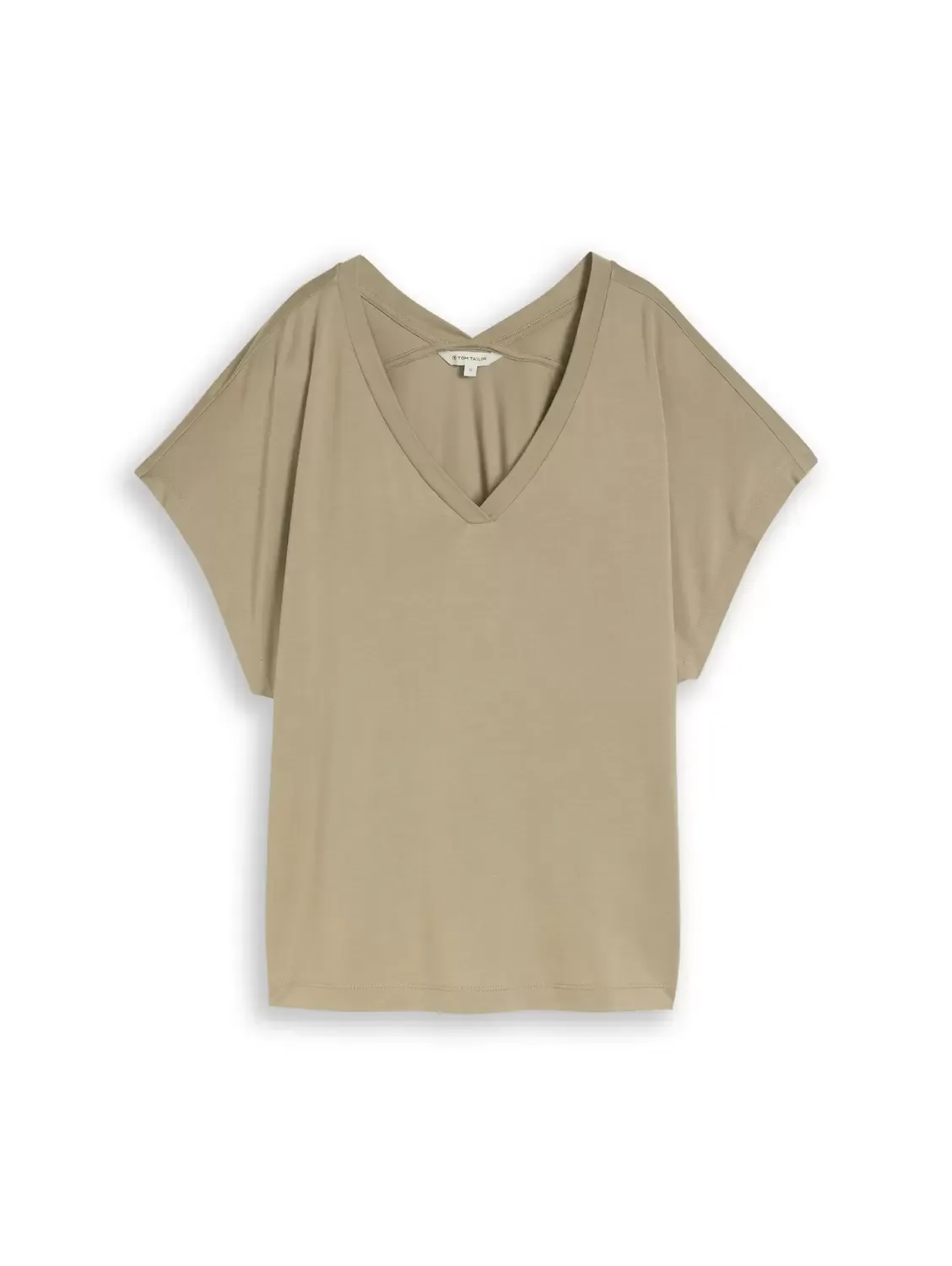 XL T-Shirt double v-neck female - XL - FashionsVida