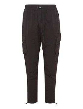 Represent Pantaloni in nylon nero