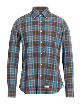 Camisa Hombre Marrón 40 Hombre