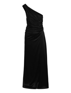Vestito Lungo Drappeggiato Asimmetrico