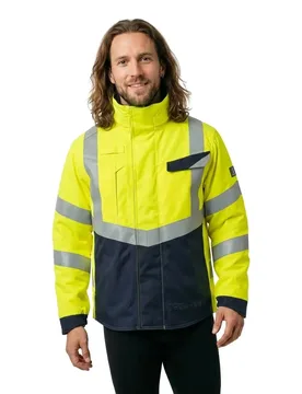 Veste D´hiver Multisafe 19835 Hi-Vis Yellow / Dark Navy 4XL - MASCOT - FashionsVida