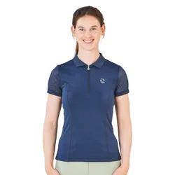 Damen Poloshirt DARLENE TECH navy S
