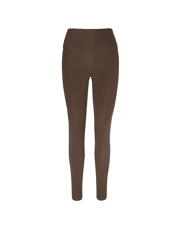 Damen Yogatight Best Love braun XL W - Mandala - FashionsVida