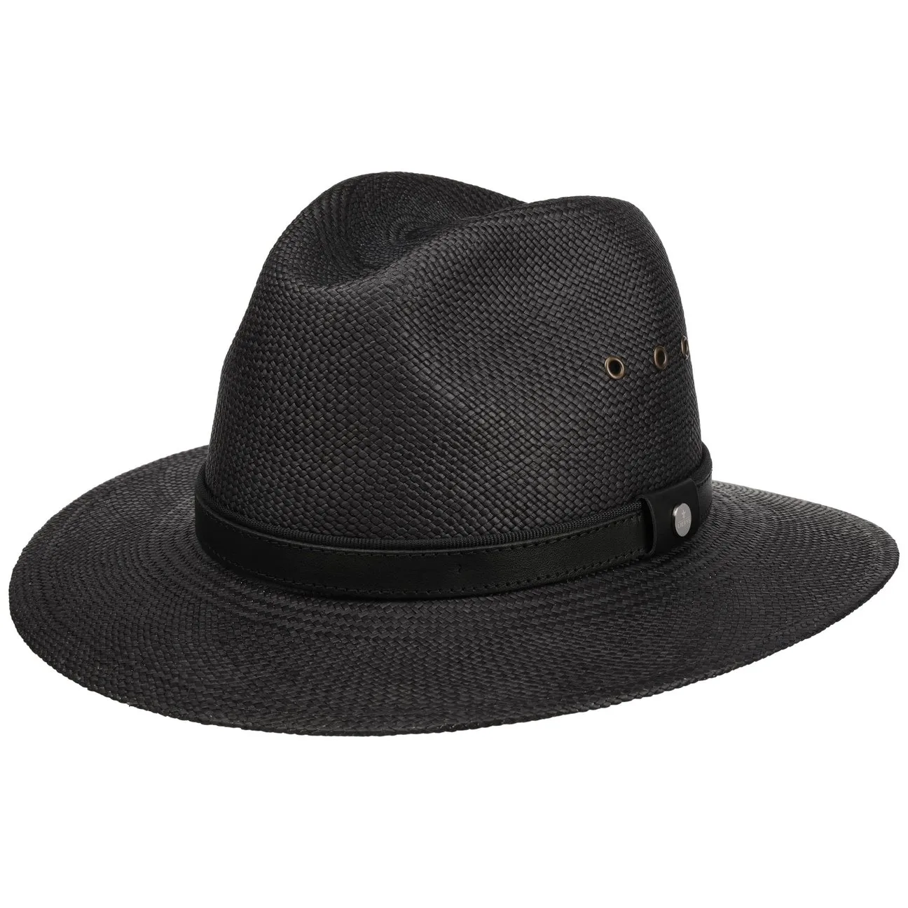 Solvero Panama Hat by - black - Female - Size: M (56-57 cm) - Lierys - FashionsVida