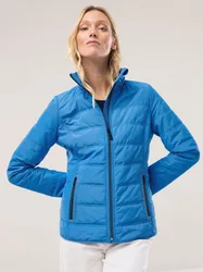 Leichte Steppjacke, normale Größen#Kurzgrößen, Farbe Blau, 52, wiegt wenig wind- und wasserabweisend Damen