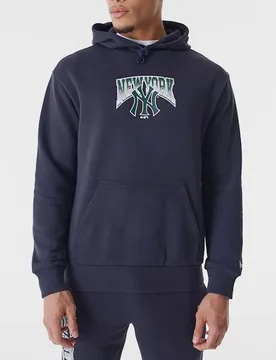 FELPA HOODIE OVERSIZE NEW YORK YANKEES MLB XS - New era - FashionsVida