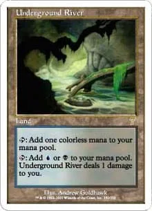 Underground River (foil) 7th Edition - Magic: The Gathering - FashionsVida