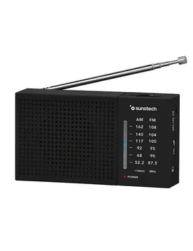 Radio Portable Rps412bk Black One Size unisex - Sunstech - FashionsVida