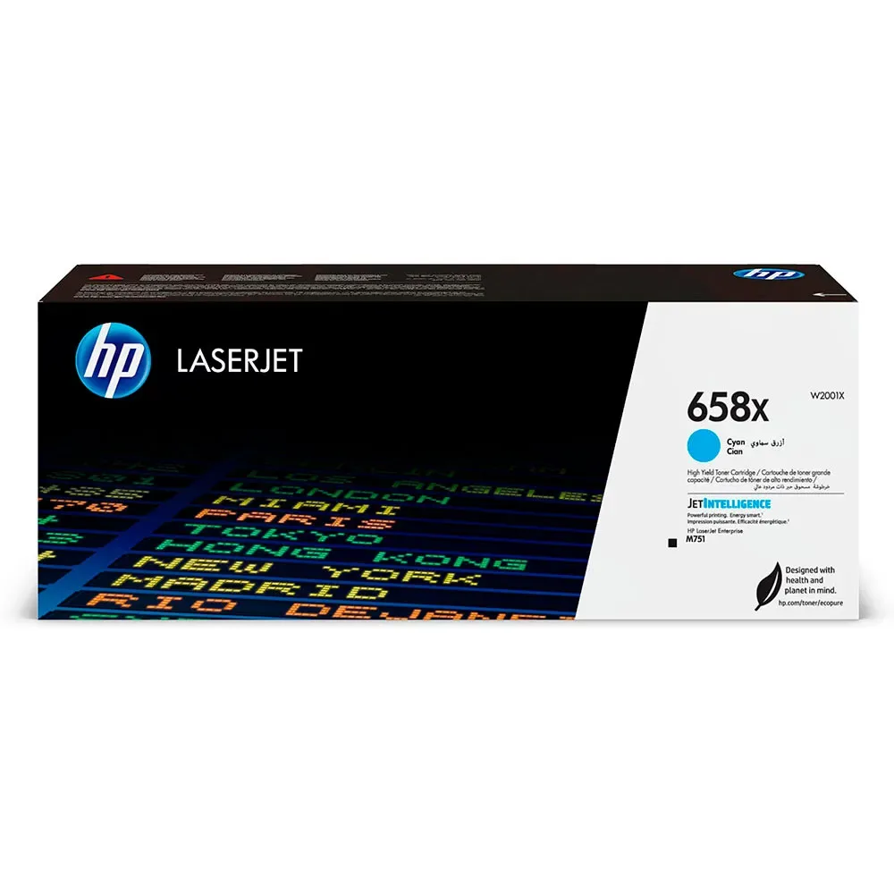 Ink Toner 658x Cyan One Size unisex - HP - FashionsVida