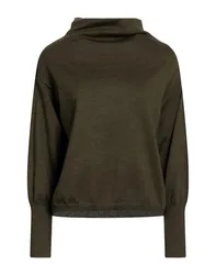 Rollkragenpullover Damen Militärgrün 32,34,36,38 Damen