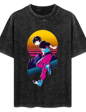 Digimon Survive - Takuma *80s retro* T-Shirt Sun Protective Outdoor Tee Top - Aliexpress - FashionsVida
