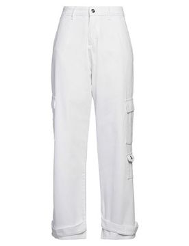 Pantalones Mujer Blanco 26,28,29 Mujer