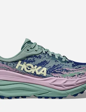 Women's Stinson 7 Trail Shoes in Rosemary/Fragrant Lilac, Size 7.5 - HOKA - FashionsVida
