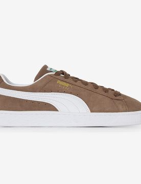 Puma Suede marron/blanc 45 homme