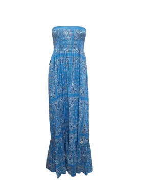 Abito In Denim JEMMA 01215F - SAINT BARTH - FashionsVida