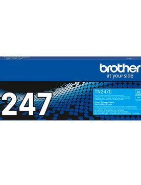 Ink Toner Tn-247c Jumbo Cyan One Size unisex - Brother - FashionsVida