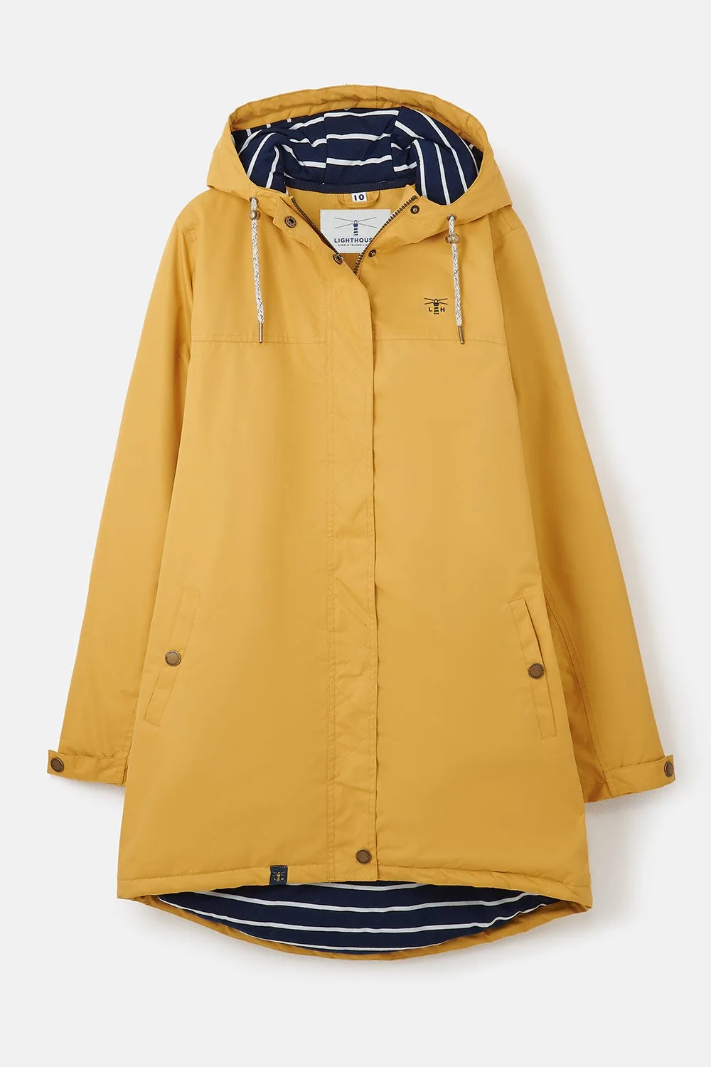 Eva Womens Long Coat - - Size: 16 - Lighthouse - FashionsVida