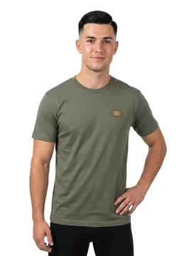T-shirt à Manches Courtes Iconic Dusty Olive S