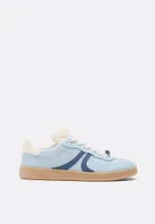 Freizeitschuhe in Wildlederoptik Blau 39