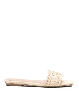 Emporio Armani Sandali piatti Rafia