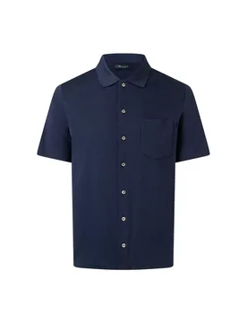 Poloshirt, Knopf 1/2 Arm male - 50 - FashionsVida