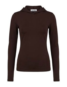 T-shirts Damen Dunkelbraun L,M Damen