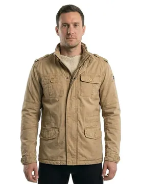 Giacca Britannia Winter Camel M