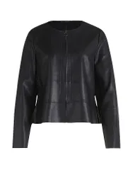 Giacca in similpelle nero 36