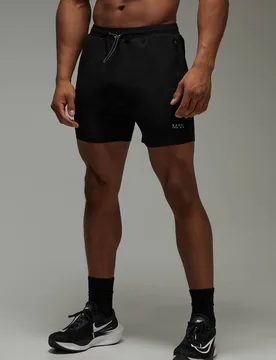 Men's Active Gym 5inch Short Black Size 2X-Large Black 2XL - boohooMAN - FashionsVida
