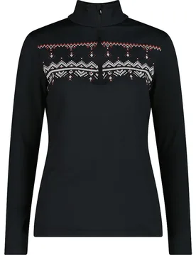 Sweat à Demi-zip 35l0396 Black XS - CMP - FashionsVida
