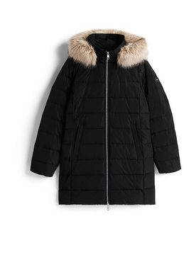 Steppmantel schwarz XXL damen