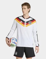 Mens Maglia Home Authentic Long Sleeve Germania 26 - Bianco, bianco bianco Uomo taglia 2XL