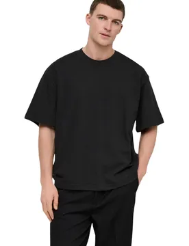 Herren T-Shirt Schwarz 510626