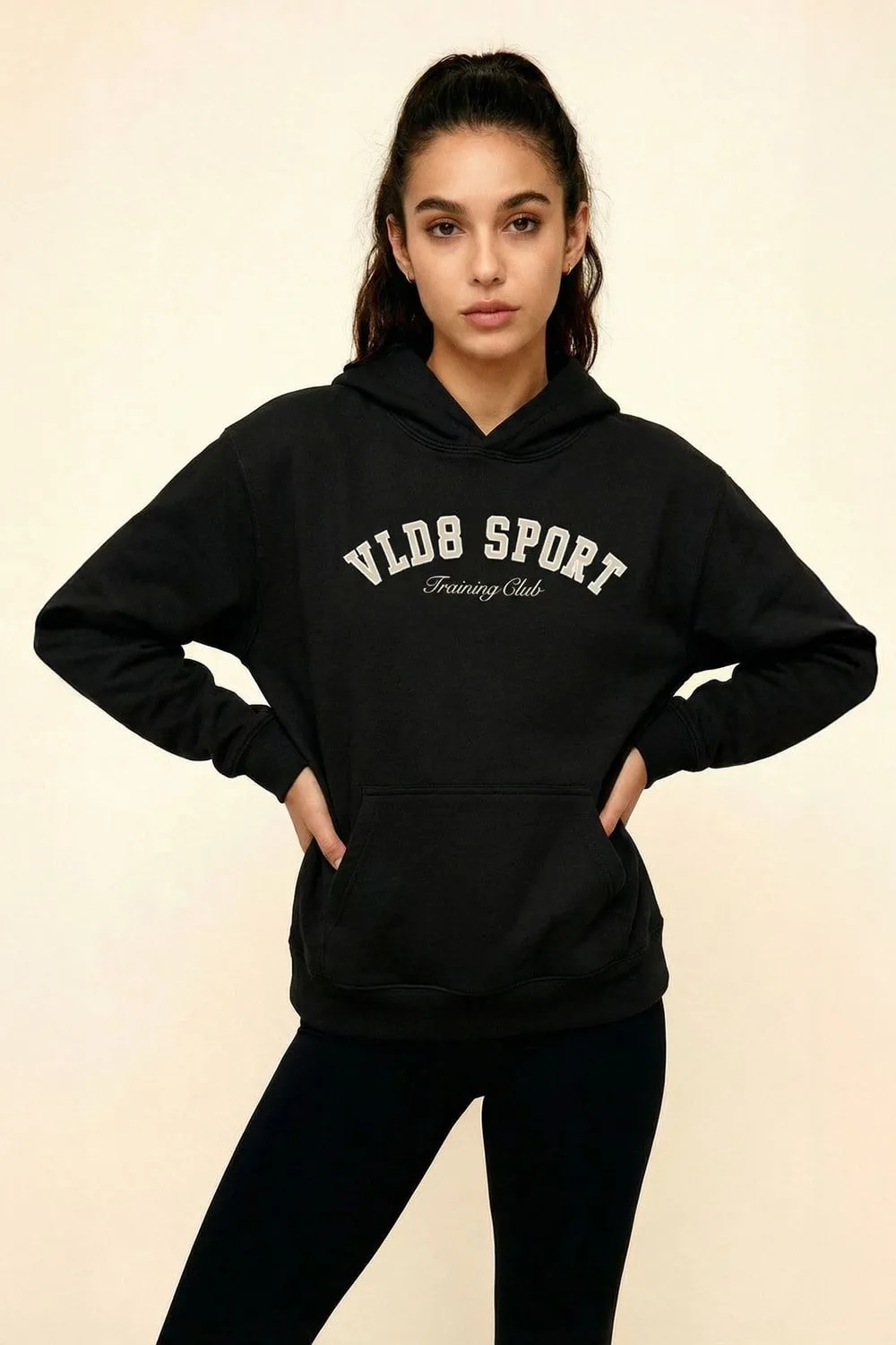 VLD8 Sport Women's Oversized Hoodie - - Size: S - Validate - FashionsVida